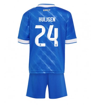 Real Madrid Dean Huijsen #24 Replica Third Stadium Kit for Kids 2025-26 Short Sleeve (+ pants)